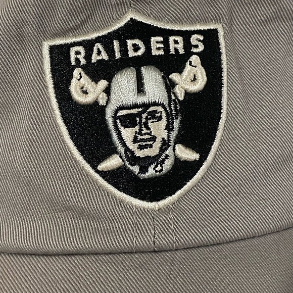 Oakland Raiders Cream two tone Hat NFL Team Apparel Raiders Cap sportswear - Picture 6 of 8
